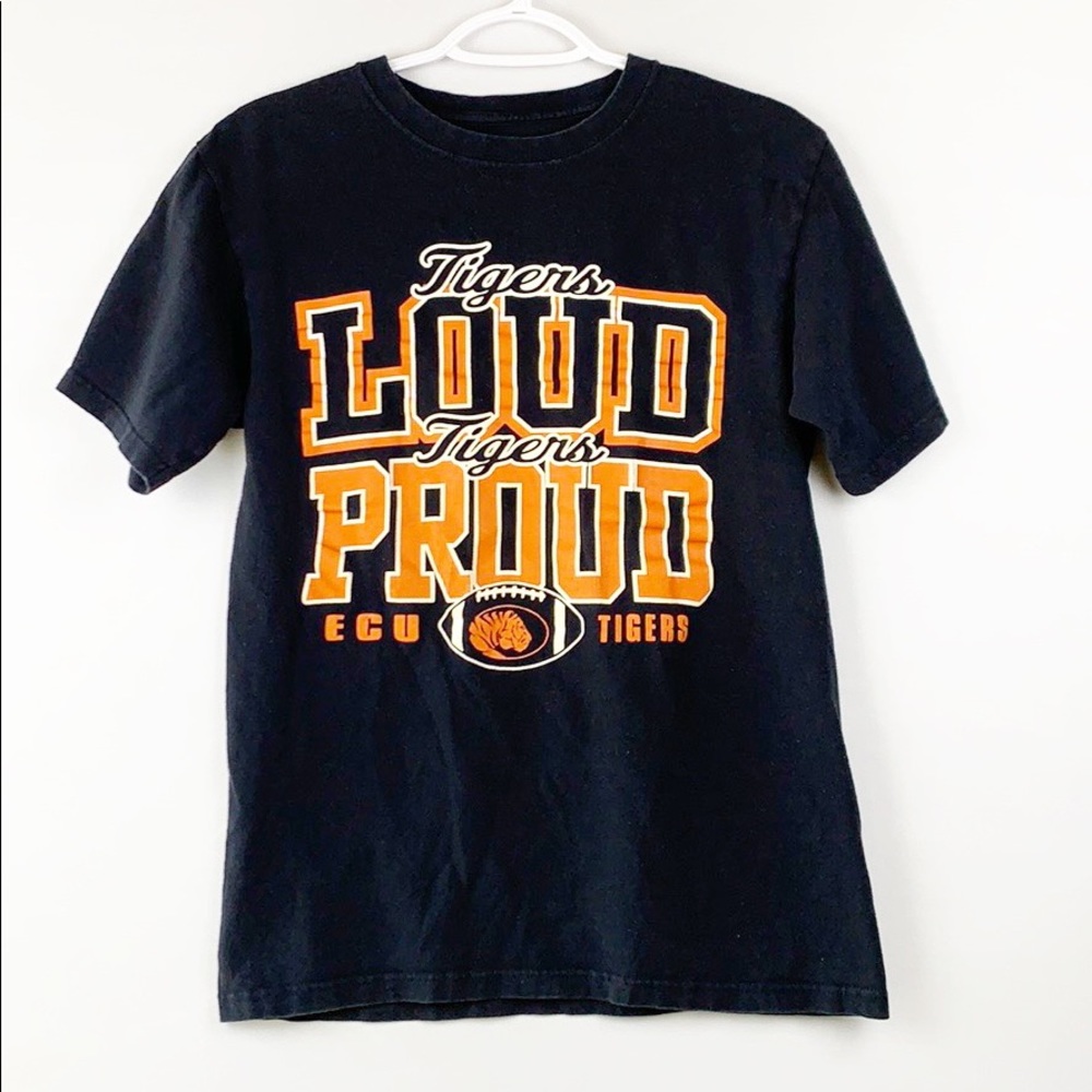 ECU Tigers Loud Football Proud Small East Central University